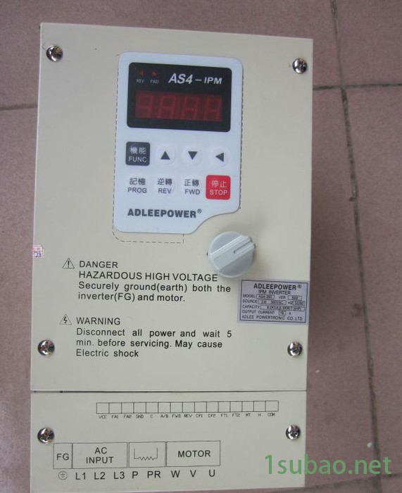 爱德利变频器、爱德利5.5KW 380V变频器直销 质保一年图3