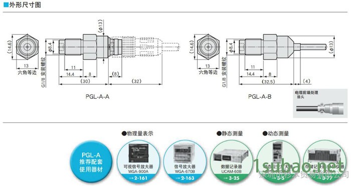 KYOWA共和型压力传感器PGL-A图1