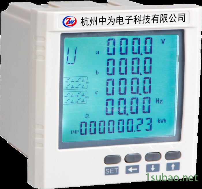 杭州中为电子科技有限公司ZW194E-9SY多功能电力仪表液晶显示 电流电压表图4
