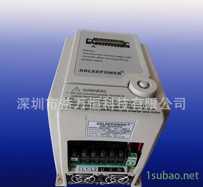 变频器2.2KW 220V 带数据线和面板单相变频器 爱德利变频器包邮图2