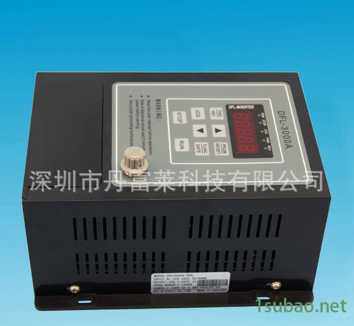 深圳变频调速器 220V0.4KW 国产通用变频器厂家 400w电机变频器图2