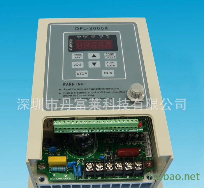 深圳变频调速器 220V0.4KW 国产通用变频器厂家 400w电机变频器图3