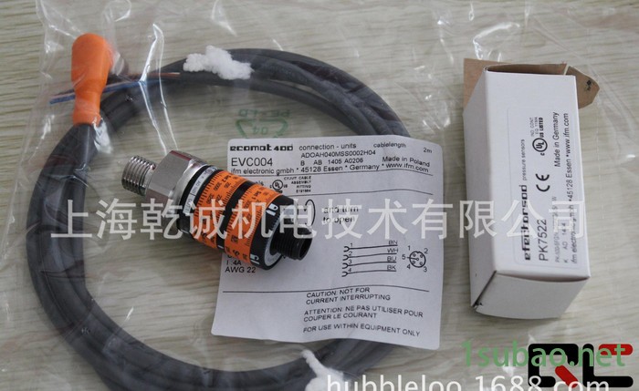 经销德国IFM 易福门 压力传感器 PK7521  PK7522 PK7523 PK7524图2