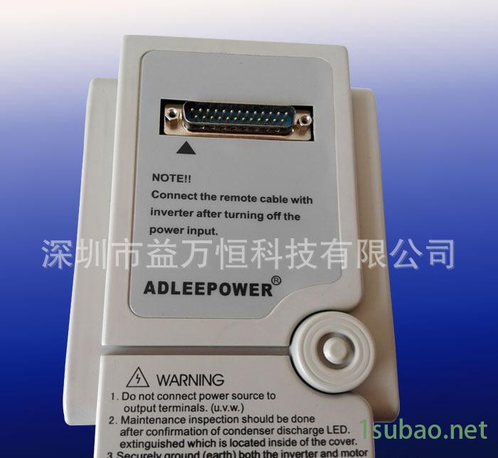 1.5KW220V变频器单相带数据线爱德利变频器AS2-115R AS2-1MP包邮图3