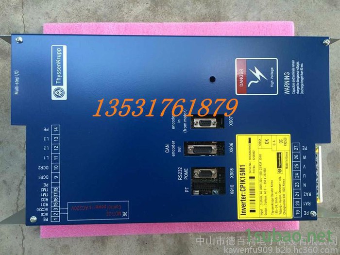 蒂森变频器,蒂森配件,蒂森CPIK-15M1变频器,CPIK15M1图2