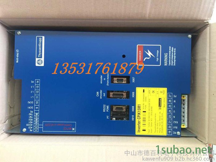 蒂森变频器，蒂森配件，蒂森CPIK-15M1变频器，CPIK15M1图3