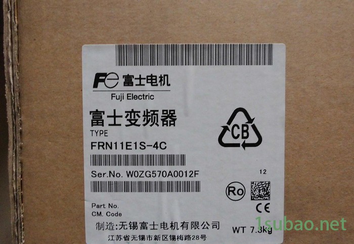 富士变频器FRN11E1S-4C图3