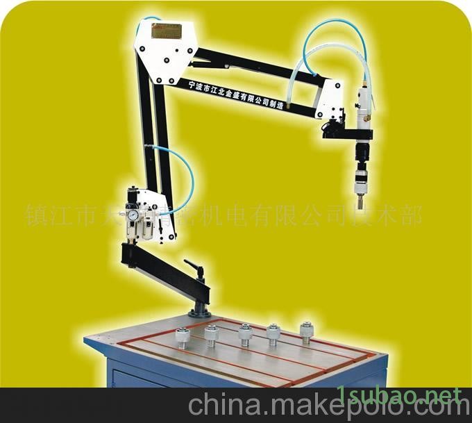 镇江市散热器专用气动攻丝机，内螺纹加工机床