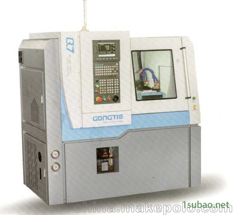 宫铁Q7自动化伺服机械手线轨数控车床图2