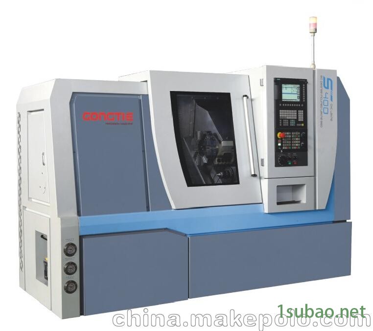 宫铁Q7自动化伺服机械手线轨数控车床图4