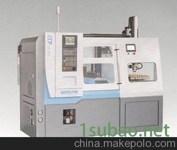 Q7伺服机械手自动化线轨数控车床图2