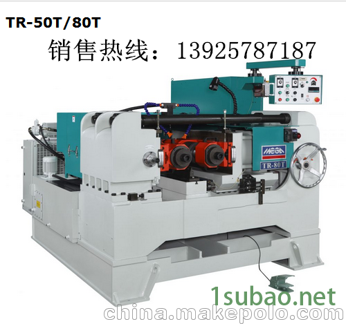 台湾螺丝滚牙机 滚珠螺杆滚丝机 二轴滚通式螺纹加工机床供应图2