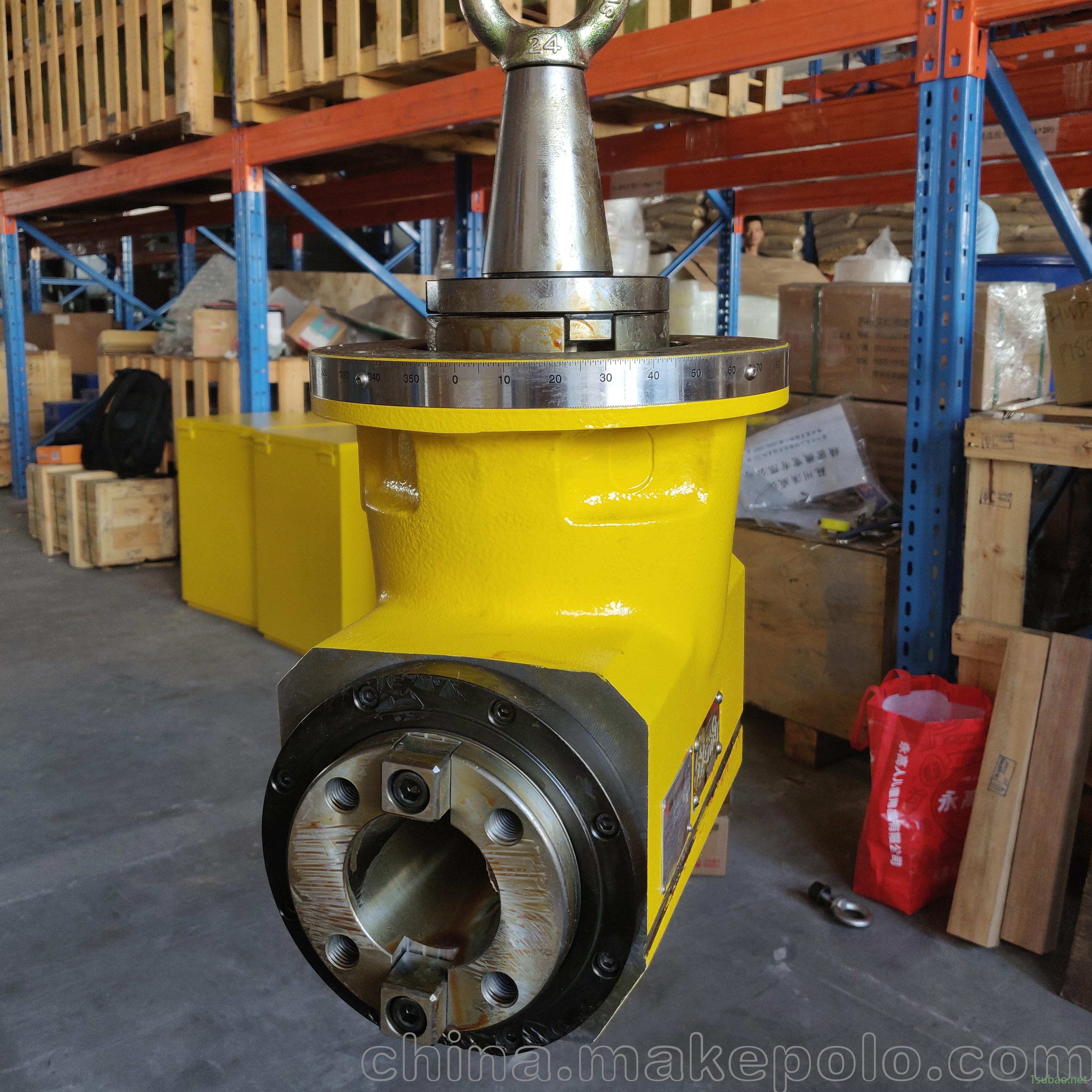 台湾吉辅90度数控角度头 龙门直角横向加工中心侧铣头图2