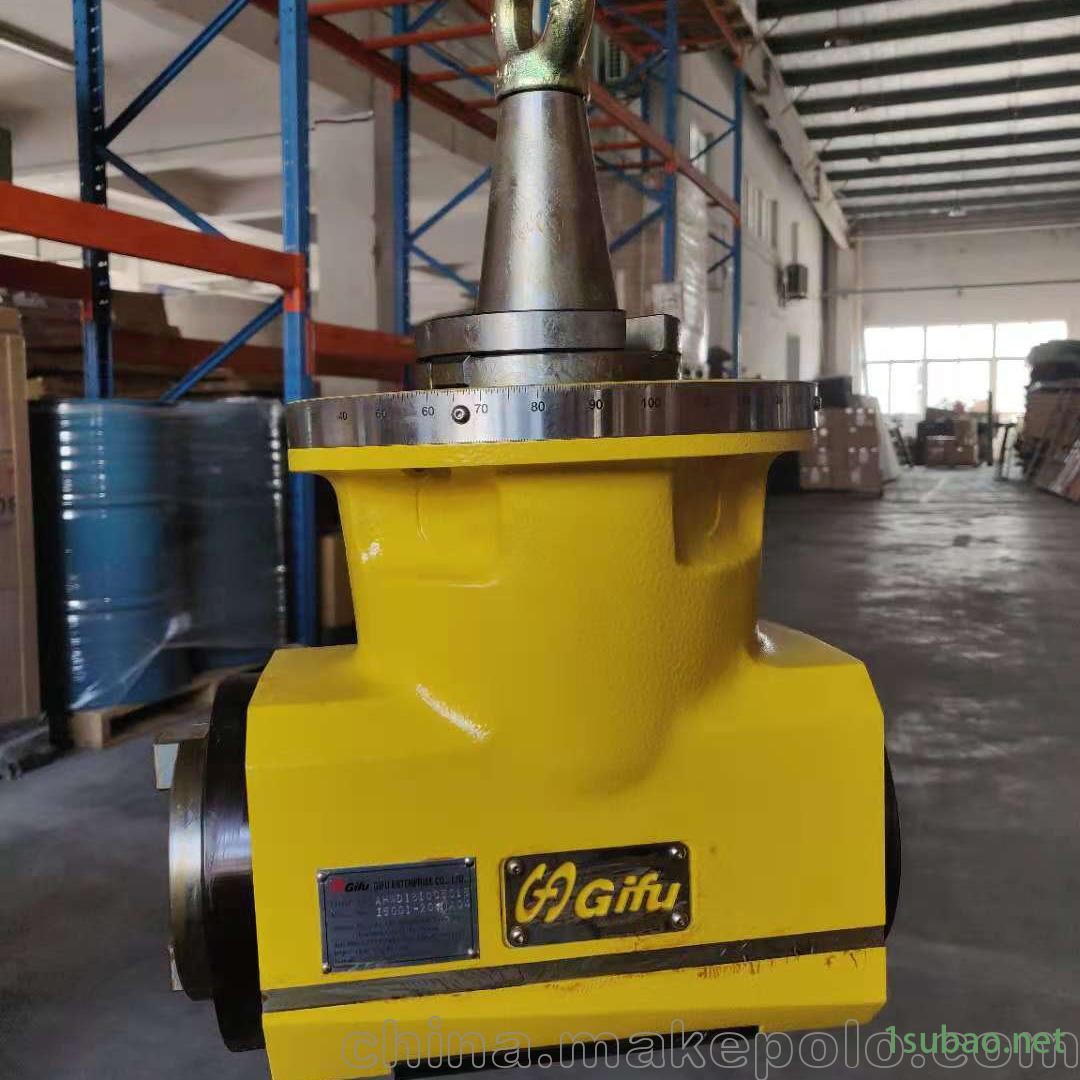 台湾吉辅90度数控角度头 直角横向加工中心龙门侧铣头图4