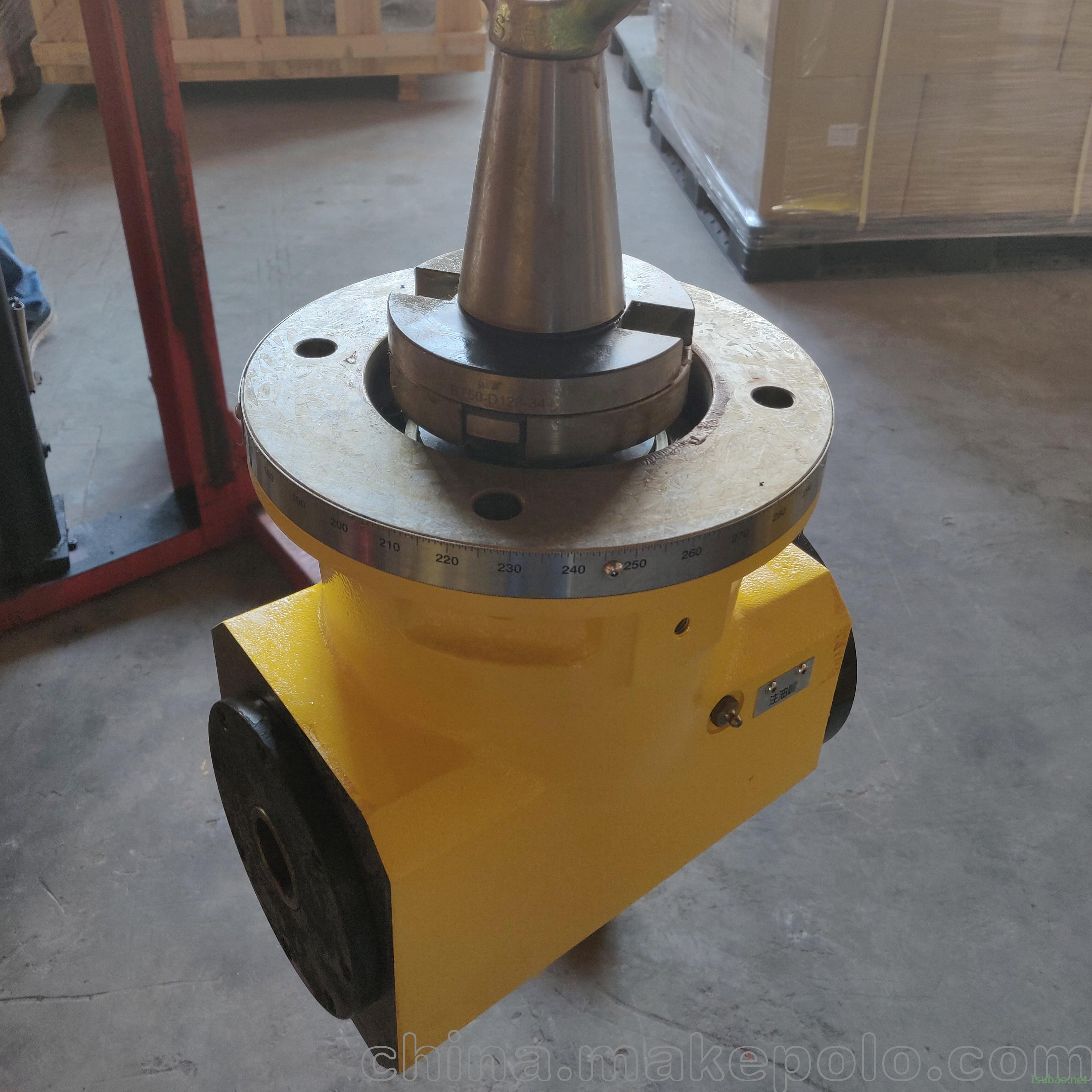 台湾吉辅90度输出BT角度头 深孔用数控加工中心铣头图2