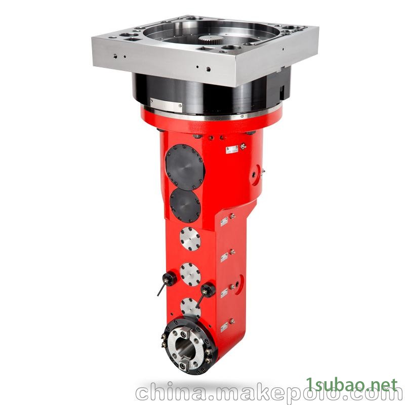 台湾吉辅龙门重型铣头 BT50直角角度头 万向铣头图2