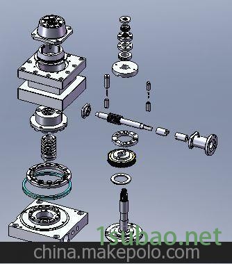 数控车床电动刀架 LD4-CK6125 抬起式电动刀架 厂价直供图3