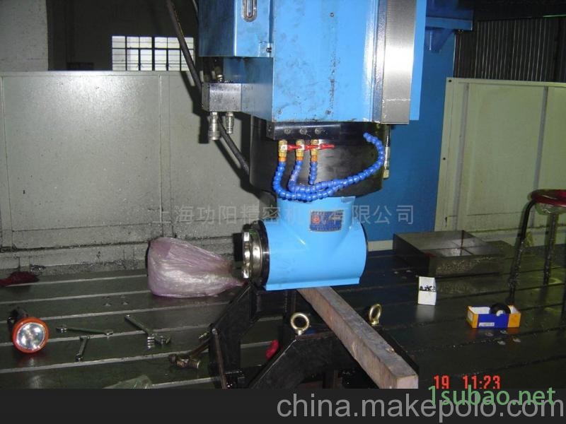 供应台湾功阳N75龙门重型铣削动力头90度重型直角铣头图2