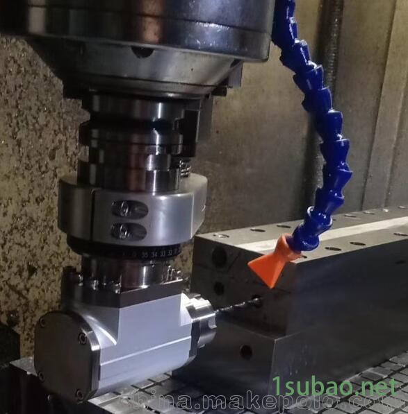 供应加工中心台湾90度小型角度头侧铣头图3