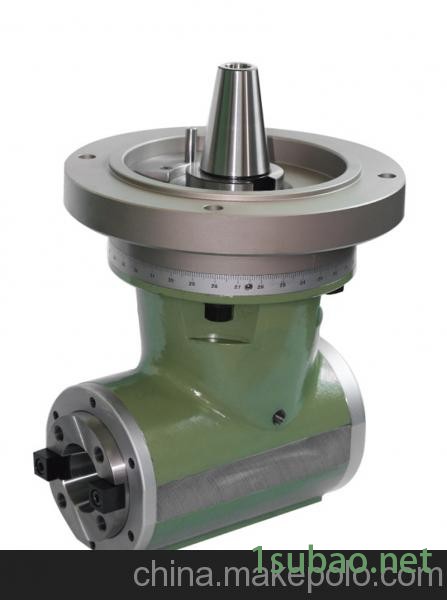 供应CH品牌BT50-L215WF横向铣头 90°角度头，强力型重切削图2