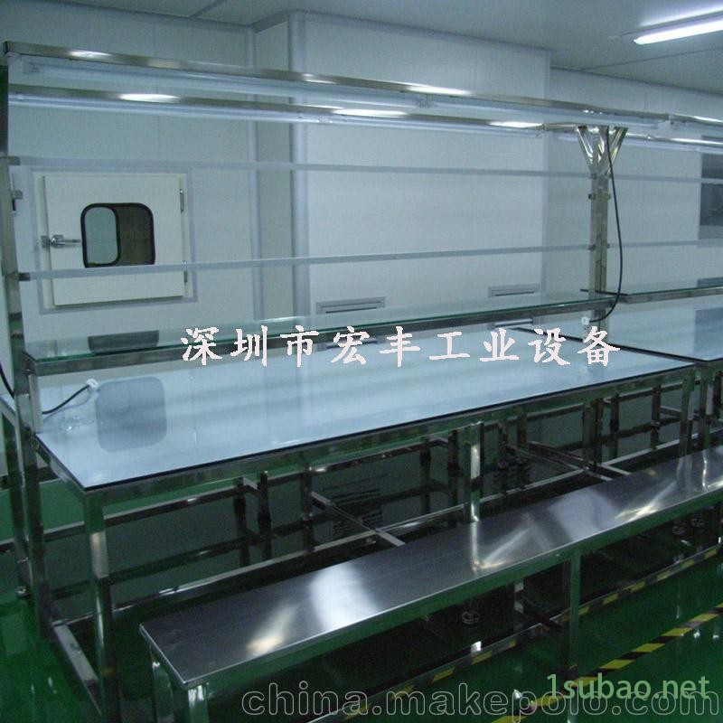 厂家直销惠州单边双边不锈钢工作台 惠阳防静电工作台图4