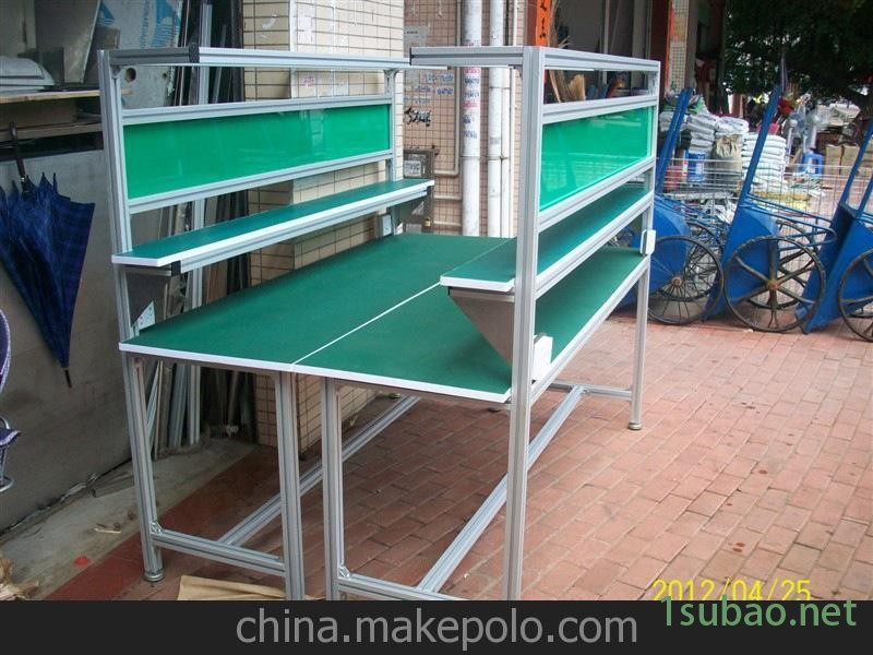 100%厂家直销带灯架工作台 重型工作台 工作台批发图2