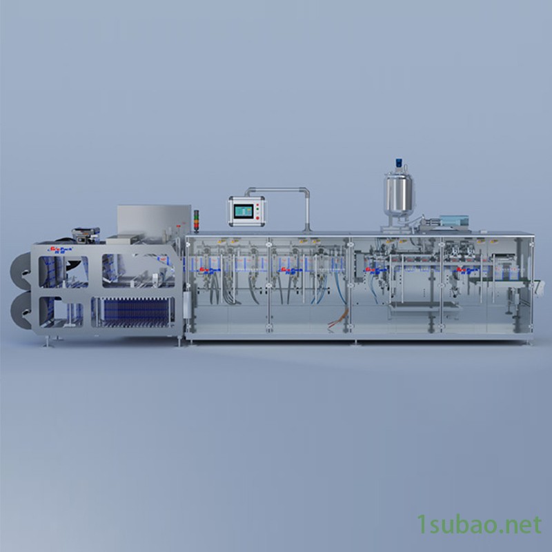 全自动水平式卷膜包装机HC-180 上海辉驰厂家生产图1