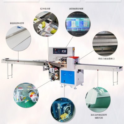 迪凯厂家直销巧克力包装机械设备全自动三伺服自动包装机