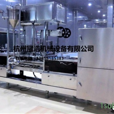 杭州冠浩机械GHDXR自动成型灌装封切机