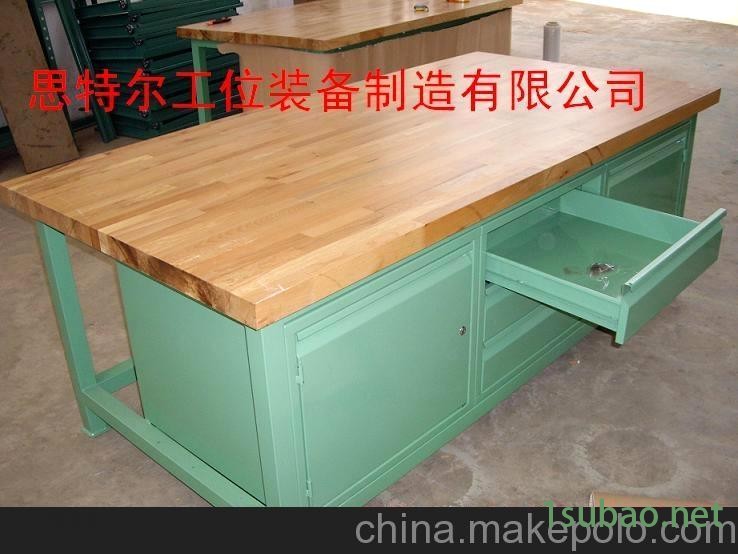 重庆定做实木桌面工作台，厂家专业生产图2