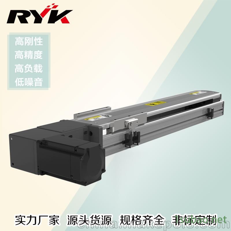 厂家供应高刚性皮带半封闭模组RY100T双轨图3