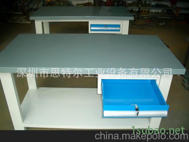 重庆厂家直销双层工作台（规格多种可订做）图2
