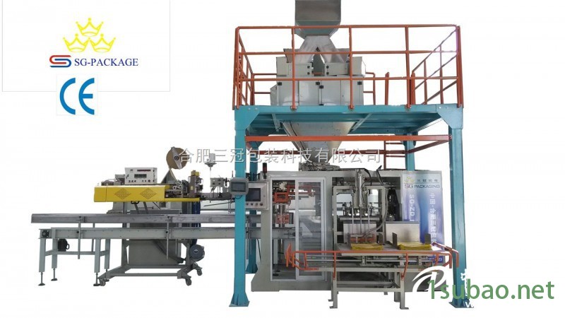 供应三冠饲料全自动打包机包装机图2