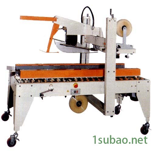 佛山矿泉水苹果醋在线式纸箱包装机，平洲全自动打包机 ，图2