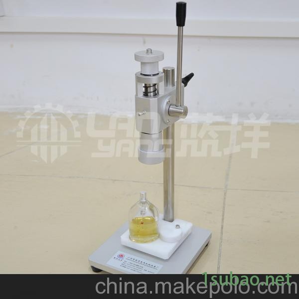 广州蓝垟机械香水轧盖机封口机图2