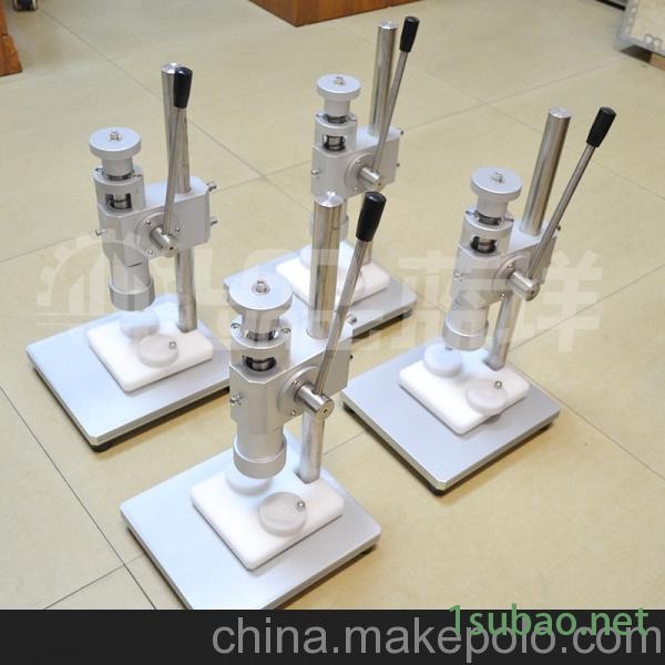 广州蓝垟机械香水轧盖机封口机图4