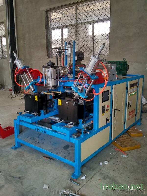 双模头双攻为油污净吹塑机图2