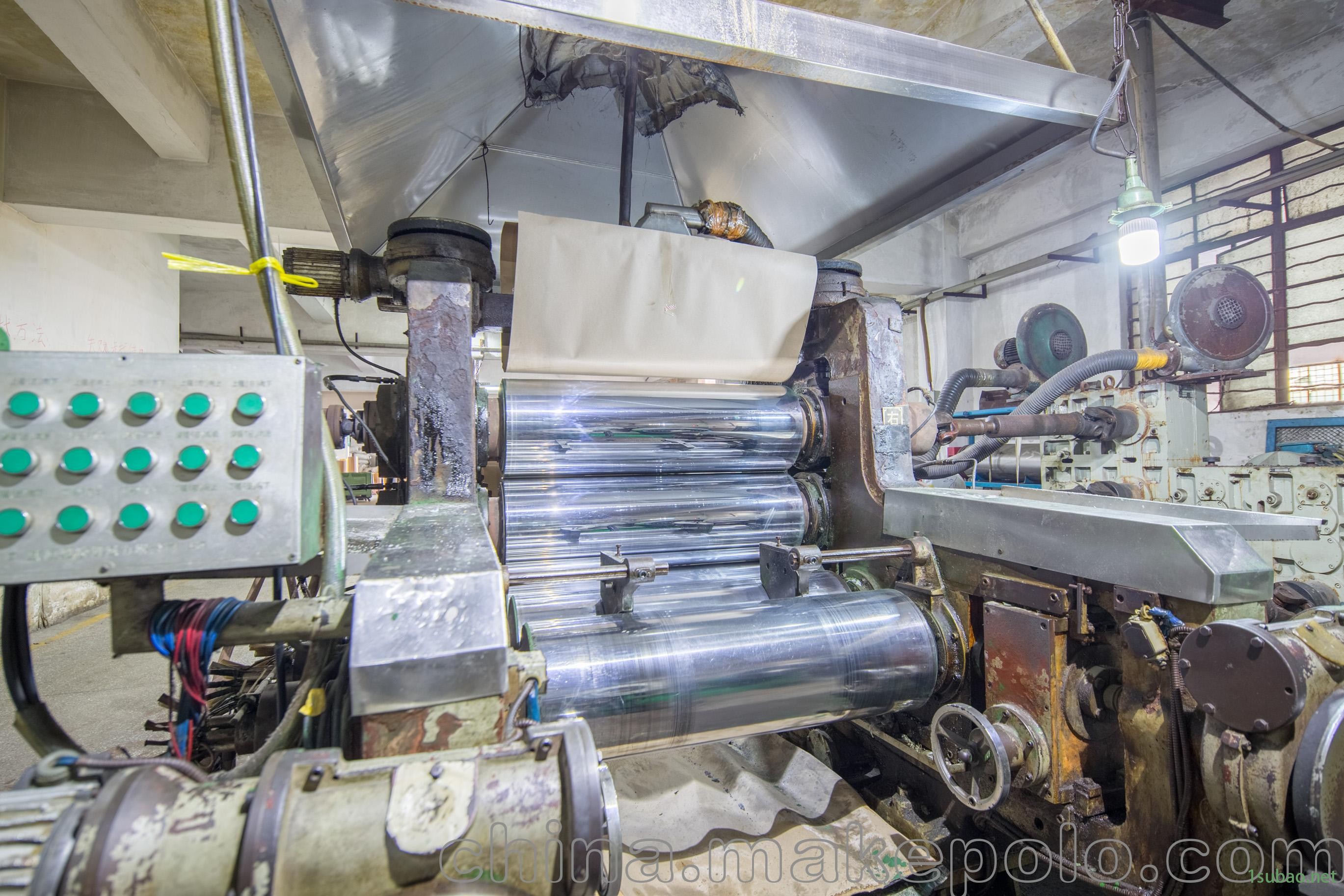 二手 PVC 塑料 压延机 真五辊 三电两油加热 上海威恒(铁戈)图2