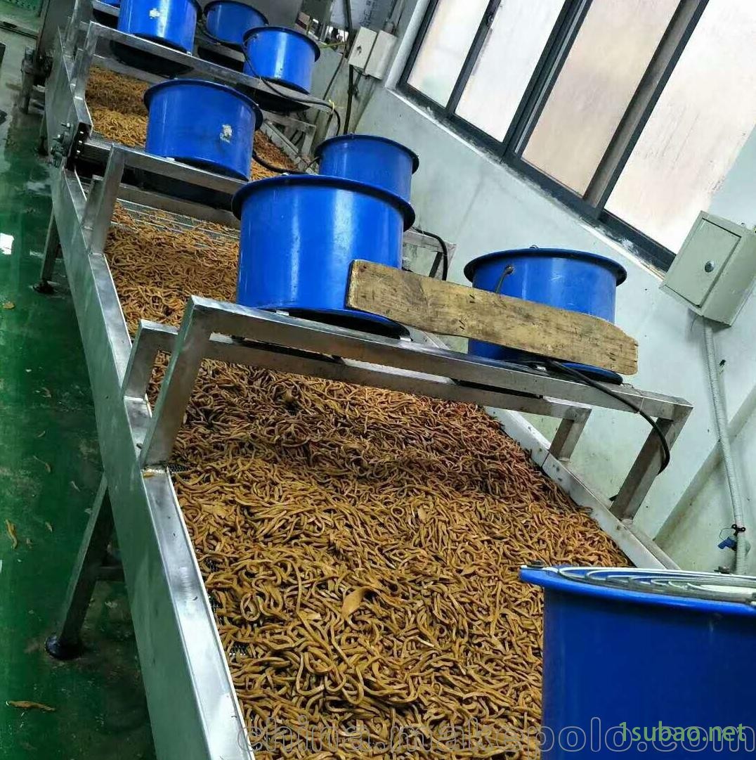 汇康牌食品风干机 酱菜包装袋风干线 网带式干燥机图2