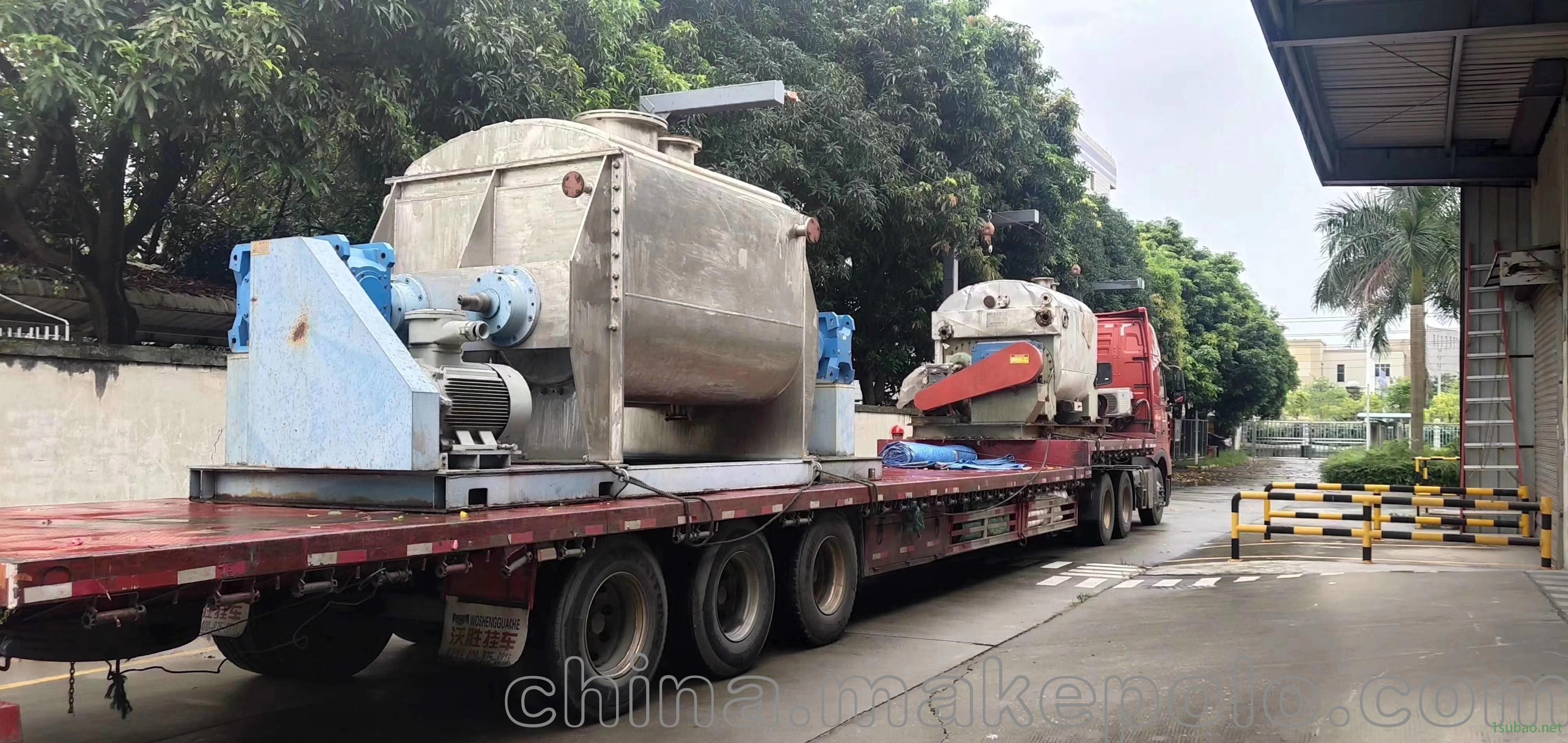 出售二手不锈钢液压翻缸捏合机 二手2吨真空捏合机图2