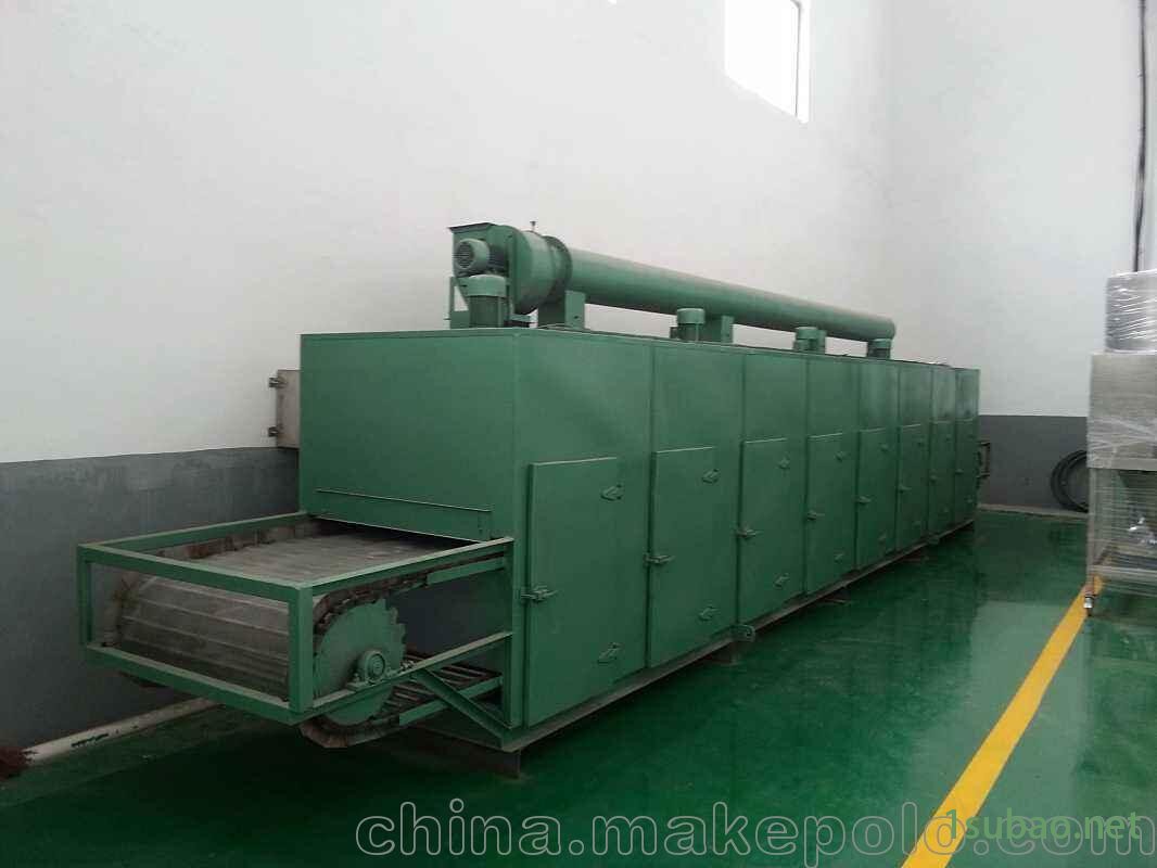 热风循环网带烘干机 中药材烘干机 菊花干燥机图4