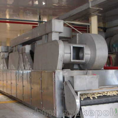 热风循环网带烘干机 中药材烘干机 菊花干燥机