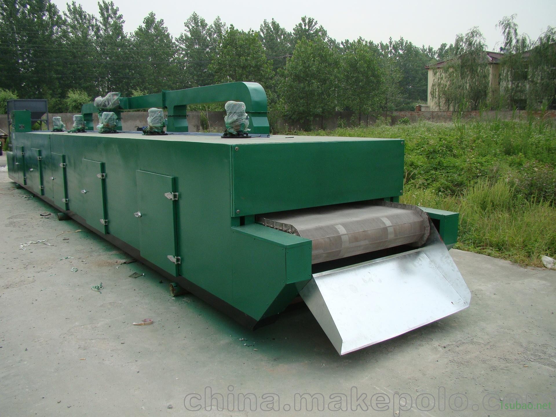 热风循环网带烘干机 中药材烘干机 菊花干燥机图3