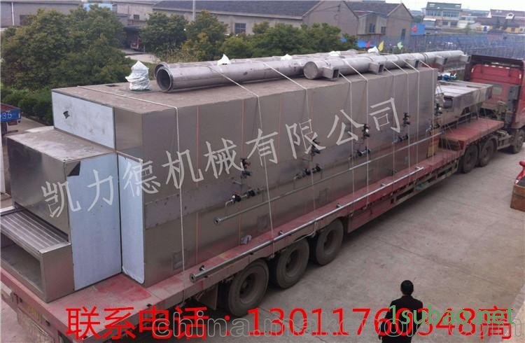 连续式热风循环网带烘干机  木材烘干设备  木片干燥机图3