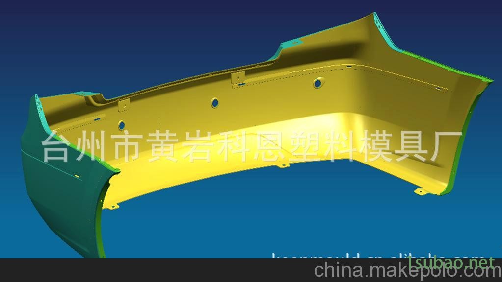 供应江苏凯美瑞汽车后保险杠模具图2