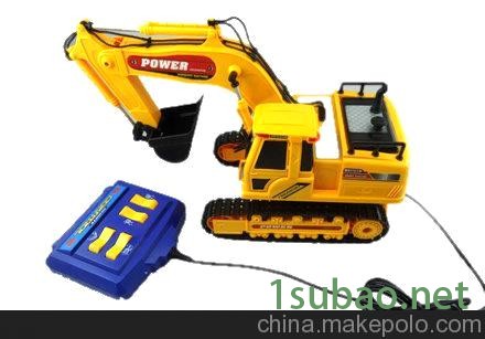 塑料模-儿童玩具 儿童挖掘机模具 挖掘机玩具模具图2