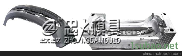 台州忠大忠亿塑模科技有限公司汽车保险杠模具图2