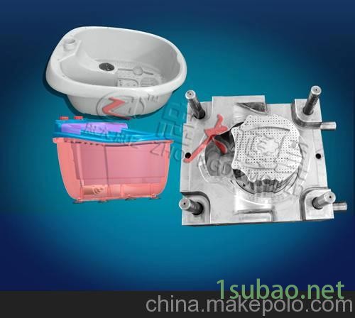 忠大模具足浴桶模具图2
