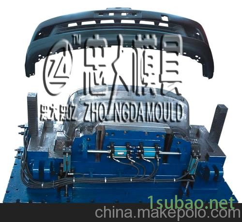 忠大模具汽车后保险杠模具图4