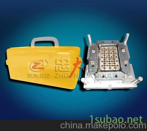 忠大模具日用品工具箱模具图2